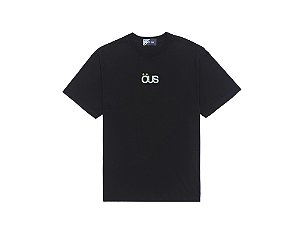 CAMISETA ÖUS SEMI LOGO DESGASTE PRETA