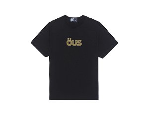 CAMISETA ÖUS SEMI LOGO BARROCO PRETA