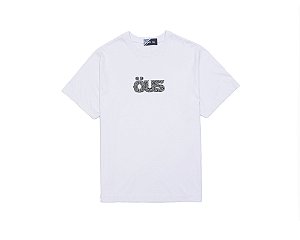 CAMISETA ÖUS SEMI LOGO BARROCO BRANCA