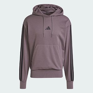 MOLETINHO ADIDAS ESSENTIALS 3-STRIPES CINZA