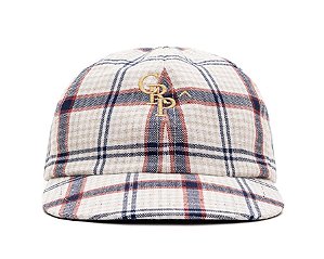 BONÉ CARDAPÊ CRP UPCYCLING XADREZ BRANCO