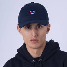 BONÉ CHAMPION BASEBALL SIX ABA CURVA C LOGO NAVY