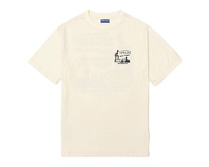 CAMISETA TROPICALIENTS GLOBAL DOMINATION OFF WHITE