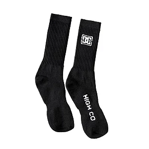 MEIA HIGH X DC PRETA