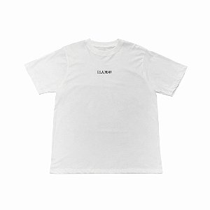 CAMISETA DELACREMA SIMPLE BRANCA