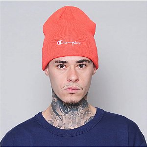 GORRO CHAMPION WITH CUFF LARANJA