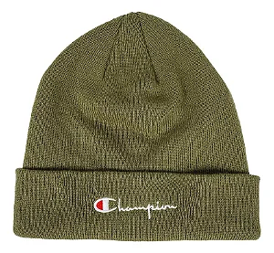GORRO CHAMPION WITH CUFF VERDE OLIVA