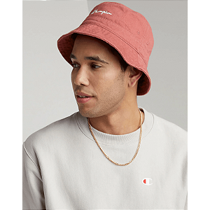 BUCKET CHAMPION WASHED RELAXED ROSA