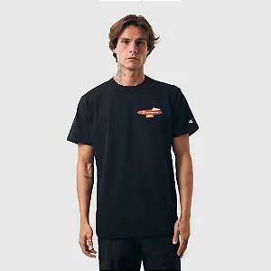 CAMISETA CHAMPION HERITAGE STORE PRETA