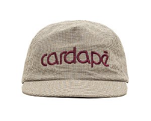 BONÉ CARDAPÊ TRUCKER PIED POULE BEGE
