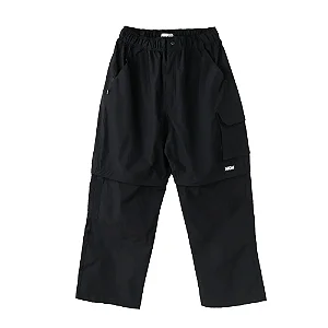 CALÇA HIGH ZIP OFF PRETA