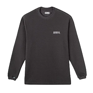 CAMISETA MANGA LONGA HIGH DOTZ CINZA