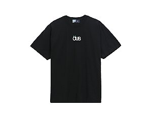 CAMISETA ÖUS SEMI LOGO PRETA