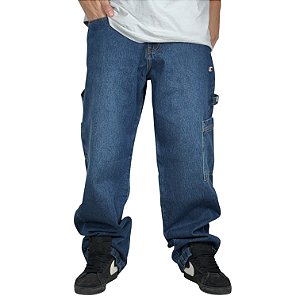 CALÇA CHAMPION JEANS OVERSIZED CARPENTER AZUL