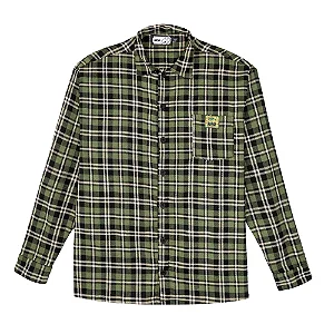 CAMISA HIGH ORBIT PLAID BUTTON