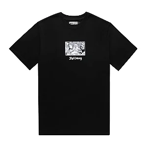CAMISETA HIGH ALICE FRONT PRETA