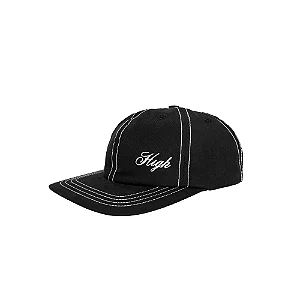 BONÉ HIGH 6 PANEL HAT RIBBED PRETO