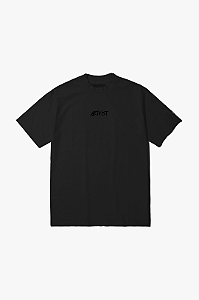 CAMISETA ARTIVIST LOGO BY NATURE PRETA