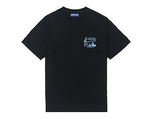 CAMISETA TROPICALIENTS GLOBAL DOMINATION PRETA