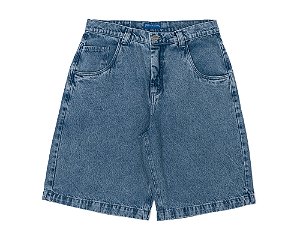 BERMUDA TROPICALIENTS JEANS USED BLUE AZUL