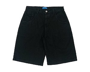 BERMUDA TROPICALIENTS JEANS TOTAL BLACK PRETA
