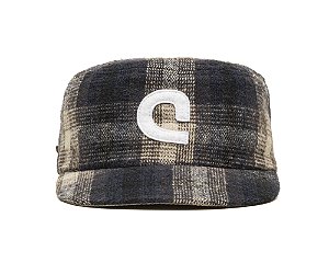 BONÉ CARDAPÊ PILL BOX XADREZ