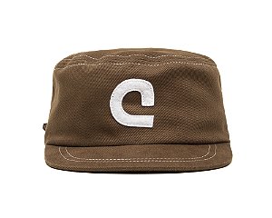 BONÉ CARDAPÊ PILL BOX MARROM