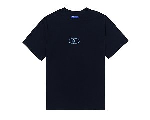 CAMISETA TROPICALIENTS CRYSTL AZUL MARINHO