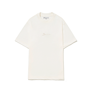 CAMISETA BARRA CREW BARRA LÍRICA OFF WHITE