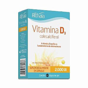 Vitamina D 2000Ui 60 Ca Althaia