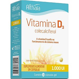 Vitamina D 1000Ui 30 Ca Althaia