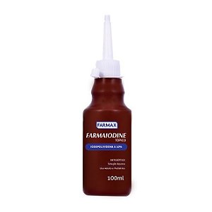 Antisséptico Farmaiodine Top+Almot 100 Ml Farmax