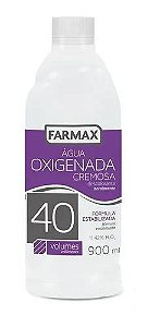 Água Oxigenada Cremosa 40 Volumes 900Ml Farmax