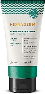 Sabonete Liquido Esfoliante Erva Doce Hidraderm 180Ml Farmax