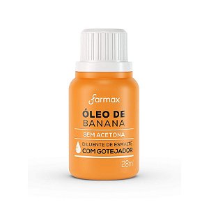 Diluente Esmalte Oleo De Banana 28Ml Farmax