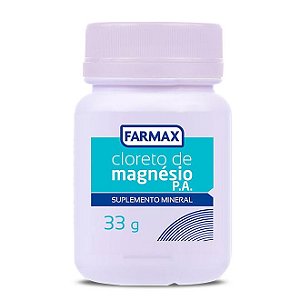 Cloreto De Magnesio Puro 33G Farmax