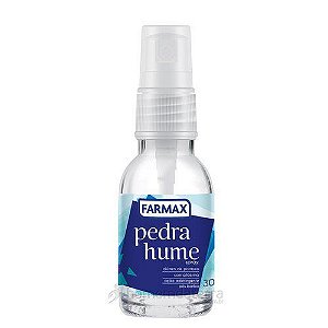 Pedra Hume Spray Glicerina 30Ml Farmax