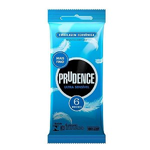 Preservativo  Ultra Sensivel 6 Sc Prudence