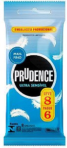 Preservativo Ultra Sensivel L8 P6 Prudence