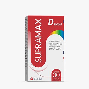 Supramax D 2000Ui 30 Ca Vitamina D Globo