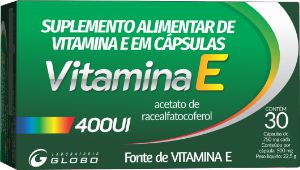 Vitamina E 400Ui 30 Ca Mole Globo