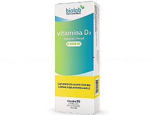 Vitamina D3 2000Ui 30 Ca Biolab