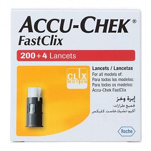 Accu-Chek Fastclix 204 Lancetas-Roche