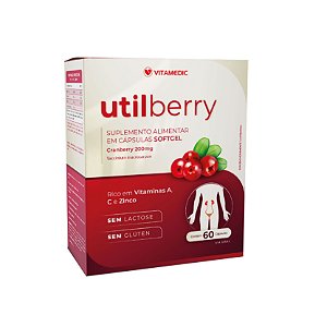 Utilberry 200 Mg 60 Ca Mole Cranberry Vitamedic