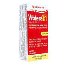 Vitdera D 2000Ui 30 Cp Vitamina D Vitamedic