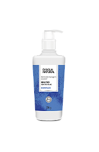 Creme De Massagem Neutro Sem Perfume 350G - D'Agua Natural