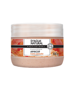 Creme Esfoliante Apricot Forte Abrasão 300G- D'Agua Natural
