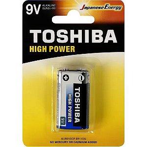 Bateria Alcalina 9V 6Lr61Gcp Toshiba