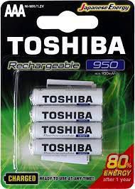 Pilha Recarregavel Cartela Toshiba