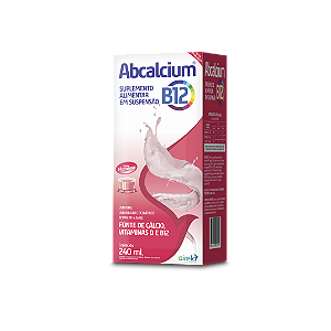 Abcalcium B12 Cálcio 240 ML Airela